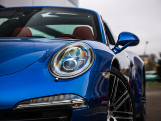 2014 Porsche 911 Targa 4 VII (991), синий, 12870000 рублей, вид 2