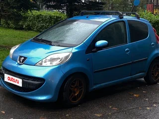 2007 Peugeot 107 I, голубой, 320000 рублей, вид 1