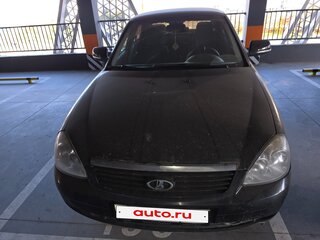 2008 Lada (ВАЗ) Priora I, чёрный, 145000 рублей, вид 1