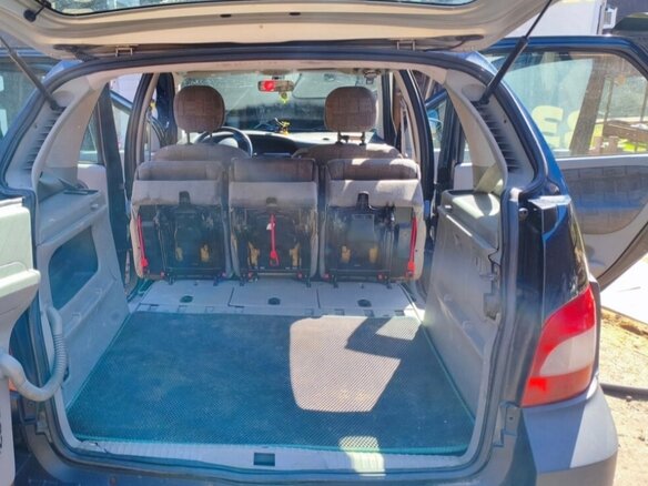 2001 Renault Scenic RX4 I Рестайлинг, синий, 400000 рублей - вид 20