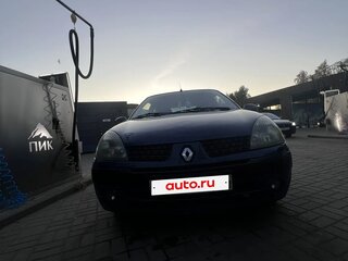 2002 Renault Symbol I, синий, 310000 рублей, вид 1