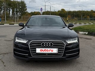 2015 Audi A7 I (4G) Рестайлинг, чёрный, 2090000 рублей, вид 3