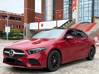 2023 Mercedes-Benz A-Класс 180 Long IV (W177) Рестайлинг, красный, 1880000 рублей, вид 1