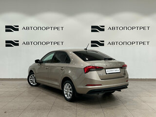 2020 Skoda Rapid II, коричневый, 1529000 рублей, вид 3