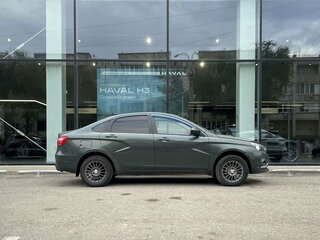 2017 Lada (ВАЗ) Vesta I, зелёный, 630000 рублей, вид 4