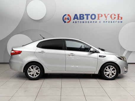 2014 Kia Rio III, серебристый, 737000 рублей, вид 5