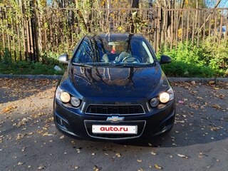 2014 Chevrolet Aveo II, чёрный, 620000 рублей, вид 1