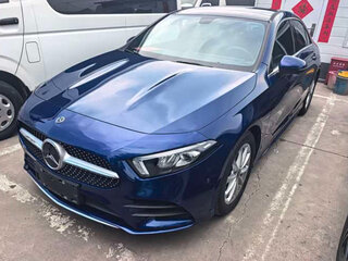 2021 Mercedes-Benz A-Класс 180 Long IV (W177), синий, 1600000 рублей, вид 1