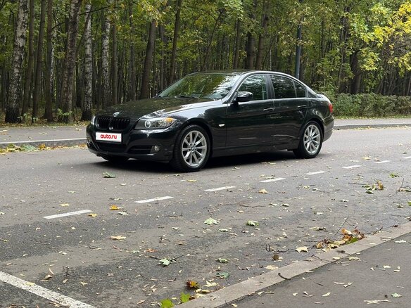 2011 BMW 3 серии 318i V (E90/E91/E92/E93) Рестайлинг, чёрный, 950000 рублей - вид 1