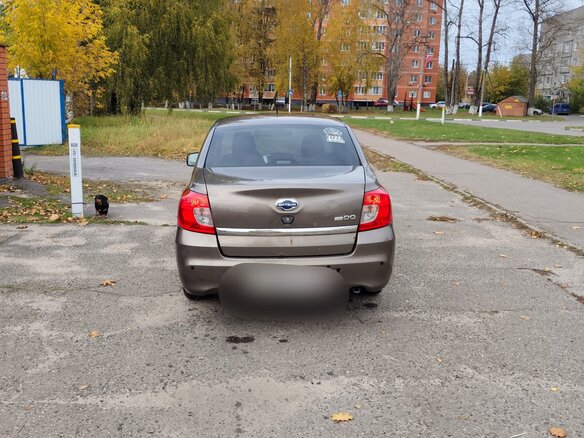2019 Datsun on-DO I Рестайлинг, серый, 400000 рублей - вид 3