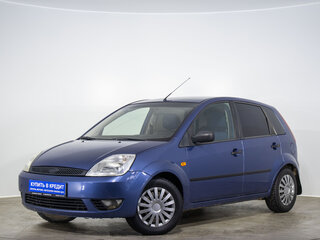 2005 Ford Fiesta Mk5, синий, 189000 рублей, вид 3