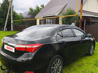 2013 Toyota Corolla X (E140, E150) Рестайлинг, чёрный, 1050000 рублей, вид 5