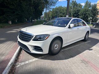 2019 Mercedes-Benz S-Класс 560 VI (W222, C217) Рестайлинг, белый, 5500000 рублей, вид 1