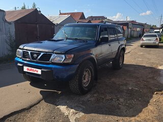 1998 Nissan Patrol V (Y61), синий, 350000 рублей, вид 1