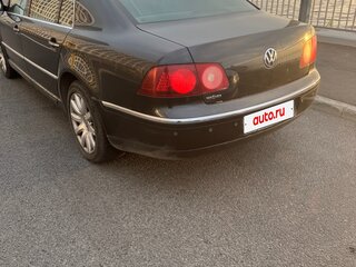 2008 Volkswagen Phaeton Long I, чёрный, 850000 рублей, вид 4