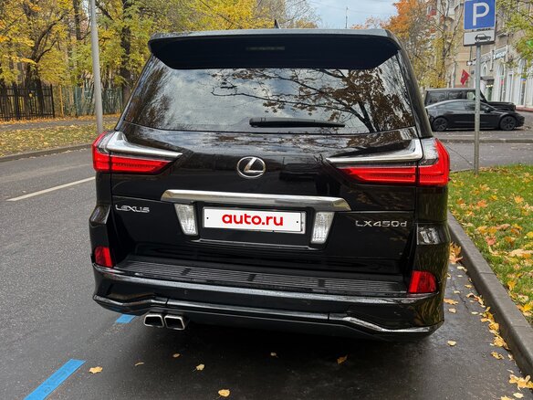 2015 Lexus LX 450d III Рестайлинг 2, чёрный, 5650000 рублей - вид 10