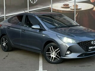2020 Hyundai Solaris II Рестайлинг, серый, 1259000 рублей, вид 4