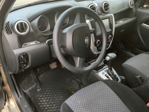 2013 Lada (ВАЗ) Granta I, бежевый, 375000 рублей - вид 7
