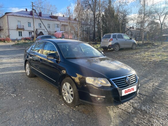 2010 Volkswagen Passat B6, чёрный, 900000 рублей - вид 3