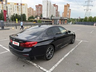 2019 BMW 5 серии 520d xDrive VII (G30/G31/G38), чёрный, 3600000 рублей, вид 4
