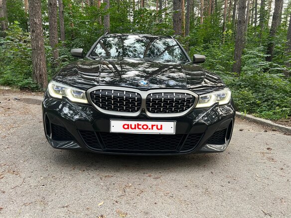 2020 BMW 3 серии 320d xDrive VII (G2x), чёрный, 3300000 рублей - вид 2
