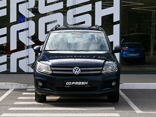 2012 Volkswagen Tiguan I Рестайлинг, синий, 845000 рублей, вид 3