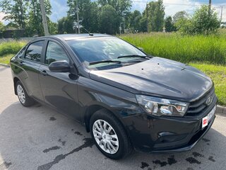 2017 Lada (ВАЗ) Vesta I, чёрный, 599000 рублей, вид 1