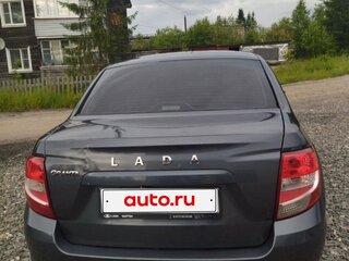 2020 Lada (ВАЗ) Granta I Рестайлинг, серый, 555000 рублей, вид 3