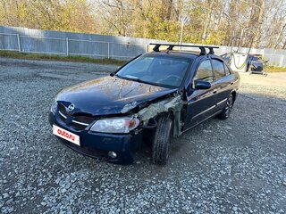 2006 Nissan Almera II (N16) Рестайлинг, синий, 135000 рублей, вид 4