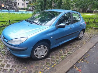 1999 Peugeot 206, голубой, 199999 рублей, вид 1