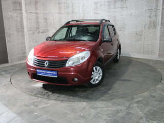 2010 Renault Sandero I, красный, 395000 рублей, вид 1