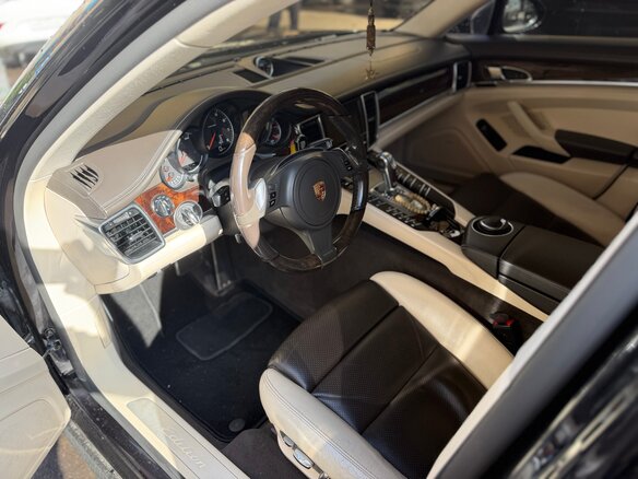 2015 Porsche Panamera 4 I Рестайлинг, чёрный - вид 6