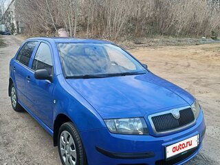 2007 Skoda Fabia I Рестайлинг, синий, 330000 рублей, вид 1