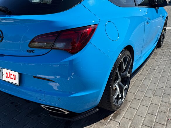 2012 Opel Astra OPC J, синий, 1800000 рублей - вид 11