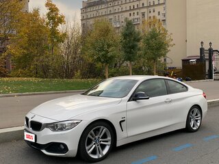 2014 BMW 4 серии 420d F32/F33/F36, белый, 1999000 рублей, вид 1