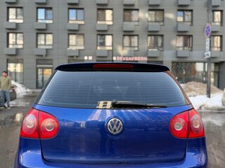 2007 Volkswagen Golf V, синий, 465000 рублей, вид 5