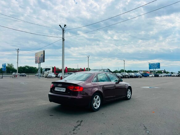 2008 Audi A4 IV (B8), красный - вид 6