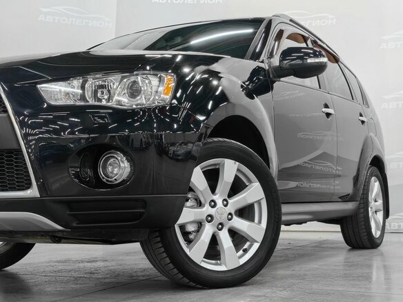 2012 Mitsubishi Outlander II Рестайлинг, чёрный, 1430000 рублей - вид 24