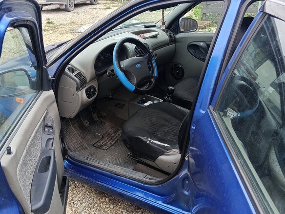 2007 Lada (ВАЗ) Kalina I, синий, 150000 рублей - вид 5