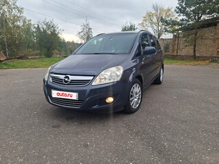 2010 Opel Zafira B Рестайлинг, синий, 515000 рублей, вид 1