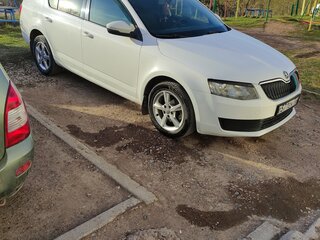 2015 Skoda Octavia III (A7), белый, 1150000 рублей, вид 3