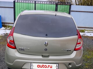 2012 Renault Sandero I, бежевый, 350000 рублей, вид 4