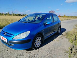 2003 Peugeot 307 I, синий, 340000 рублей, вид 2