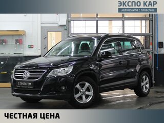 2008 Volkswagen Tiguan I, чёрный, 680000 рублей, вид 1
