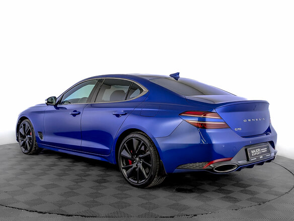 2022 Genesis G70 I Рестайлинг, синий, 4000000 рублей - вид 6