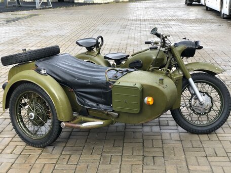 1970 Днепр МВ-750, зелёный, 350000 рублей, вид 4