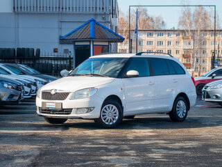 2010 Skoda Fabia II Рестайлинг, белый, 469000 рублей, вид 1
