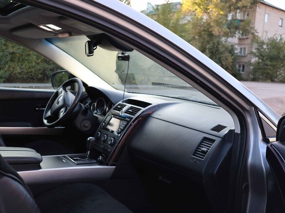 2012 Mazda CX-9 I Рестайлинг, серебристый, 1300000 рублей - вид 12