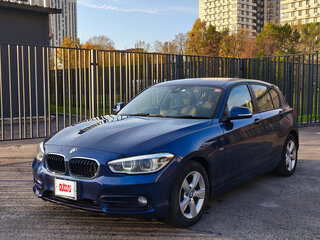 2016 BMW 1 серии 118i II (F20/F21) Рестайлинг, синий, 1300000 рублей, вид 4
