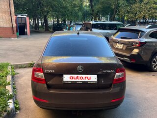 2016 Skoda Octavia III (A7), коричневый, 1680000 рублей, вид 4